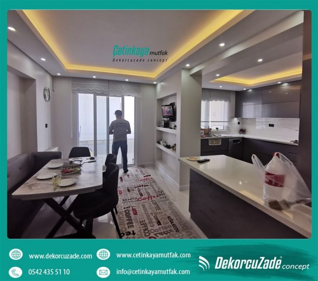 amerikan mutfak dekorasyonu