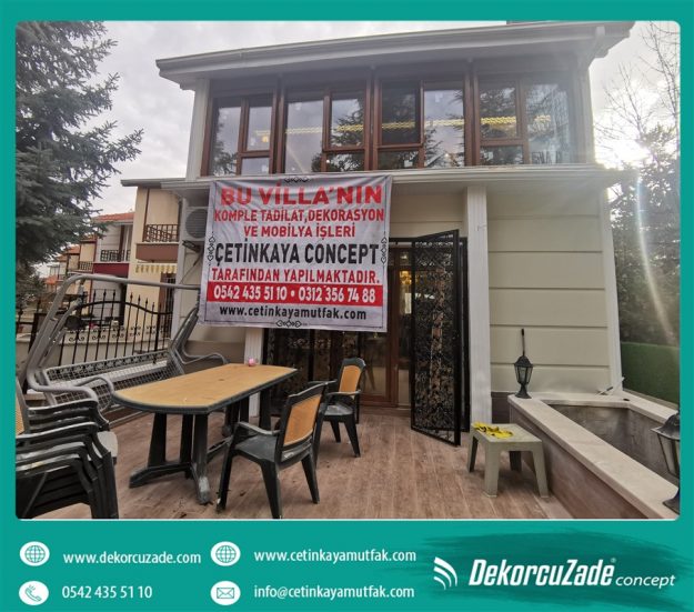 Ankara villa tadilatı